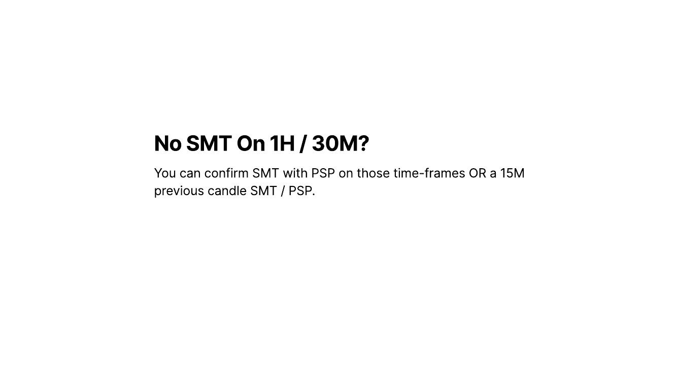 Slide 11: No SMT On 1H / 30M?